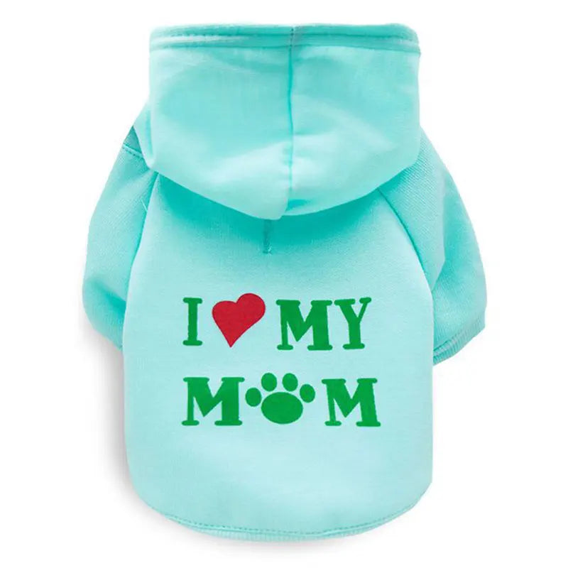 Security Dog Clothes Classic Pet Dog Hoodies Clothes For Small Dog Autumn Coat Jacket for Yorkie Chihuahua Puppy Clothing