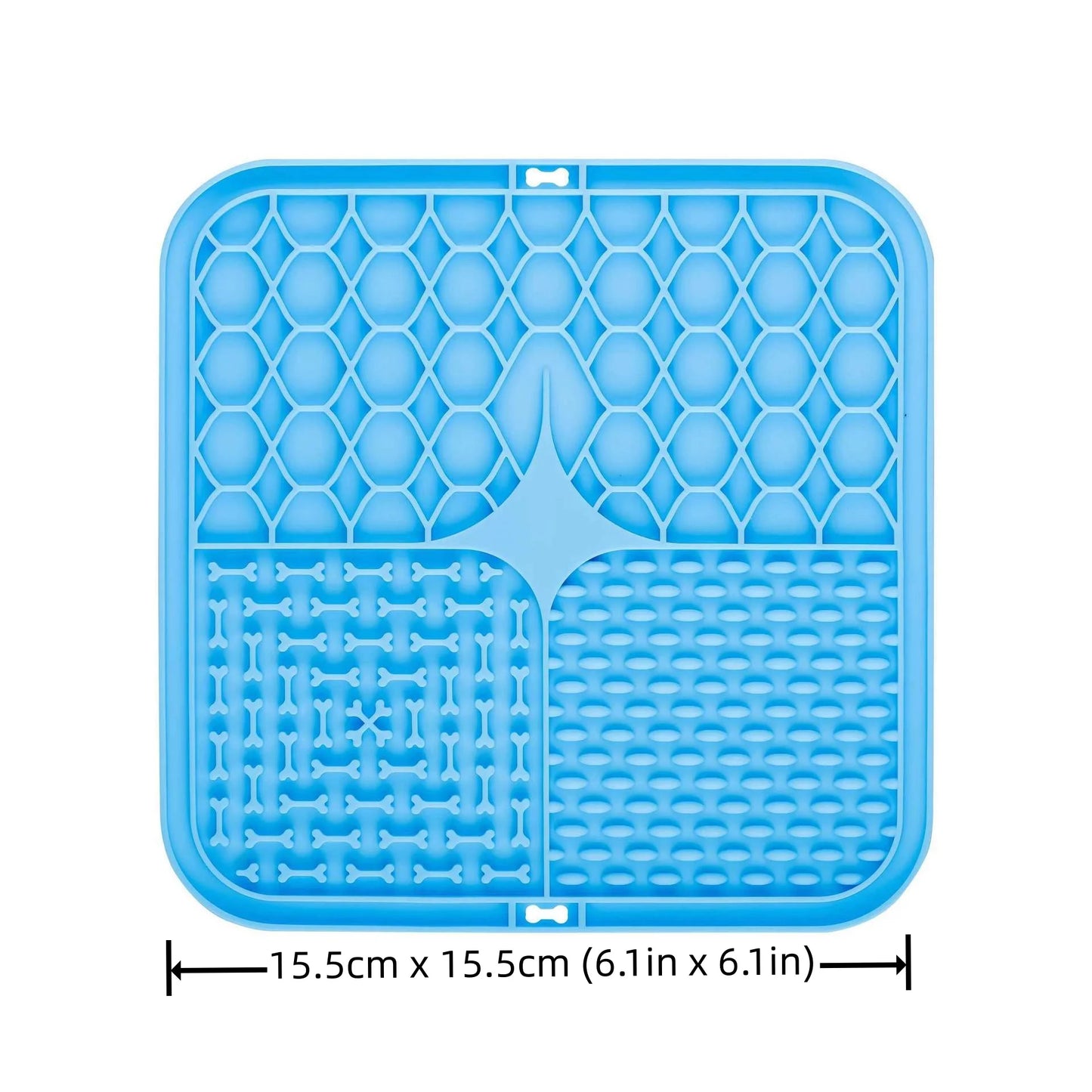 Pet Dog Cat Licking Pad Licking Pad Anti Choking Slow Food Utensils Slow Food Bowl Licking Plate Pet Cat Yogurt Meal Mat