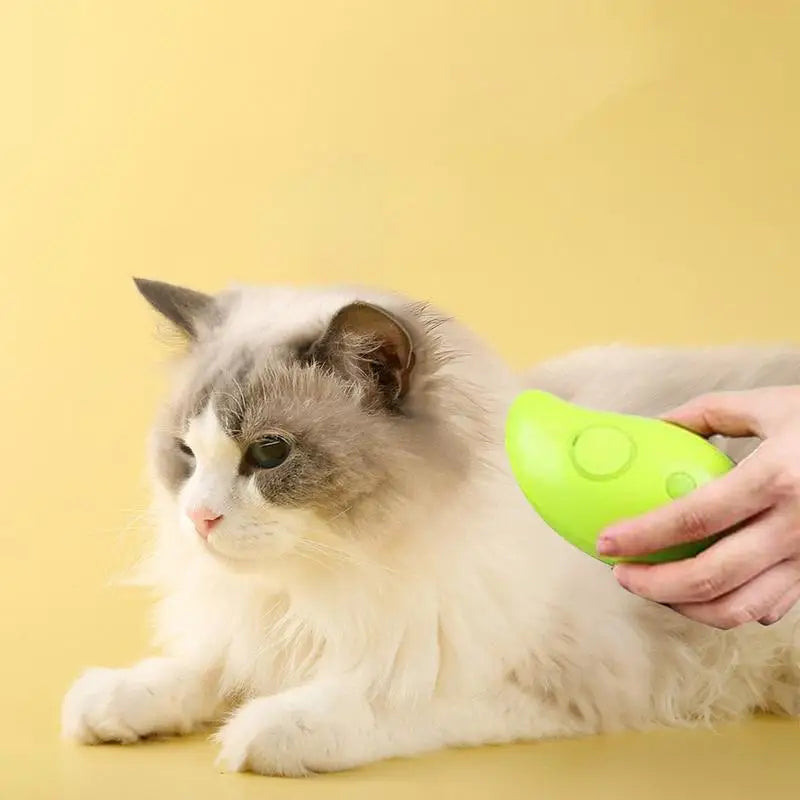 Dog Cat Steamy Brush Steam Brush Electric Sprayer for Massage Pet Grooming tool Shedding 3 in 1 Electric Sprays Massage Combs
