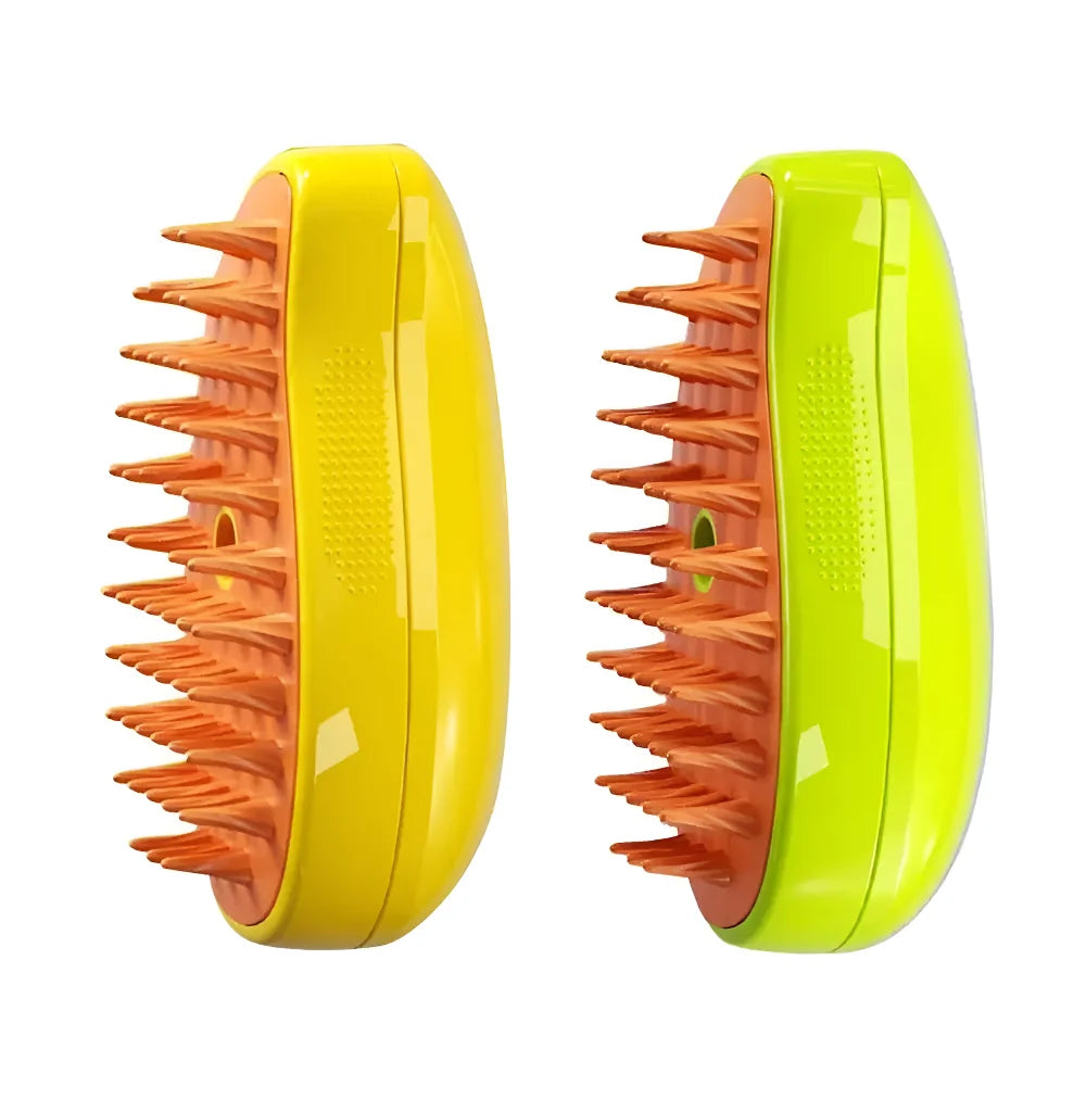 Dog Cat Steamy Brush Steam Brush Electric Sprayer for Massage Pet Grooming tool Shedding 3 in 1 Electric Sprays Massage Combs